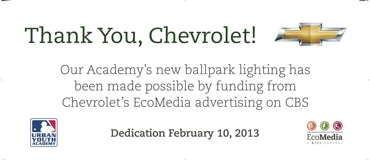 Chevrolet Brings New Lights and Equipment To Major League Baseball’s